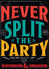 Dungeons & Dragons Never Split the Party Magnet
