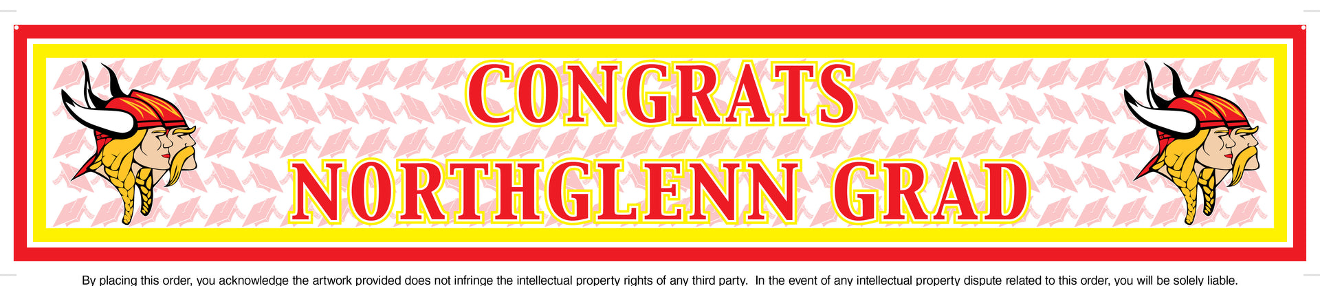 High School 6ft Banner