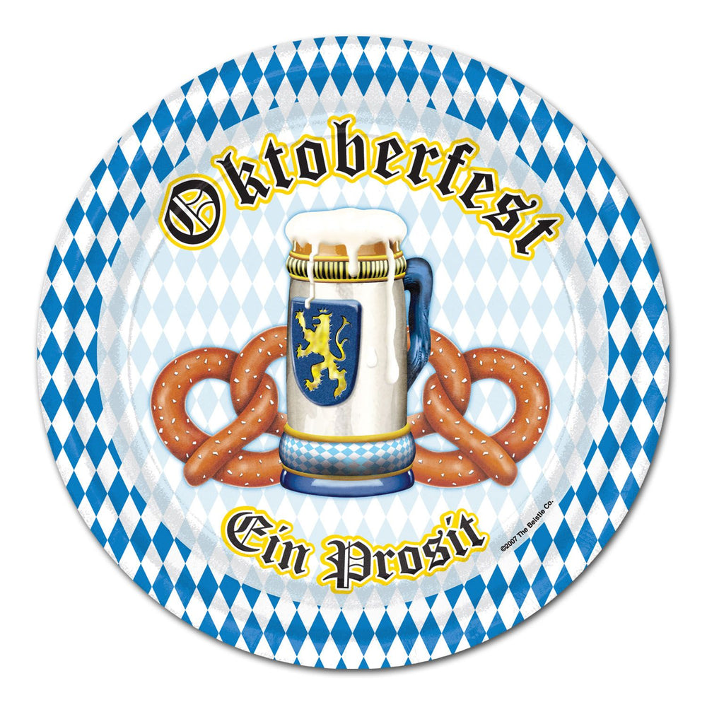 Oktoberfest Plates 8ct | Oktoberfest