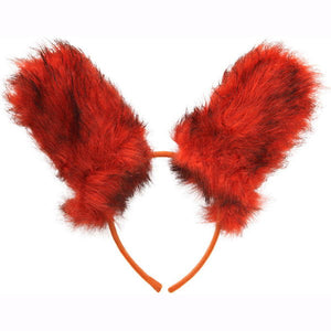 red mammal headband