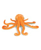 Orange Octopus Plush Toy | Real Planet