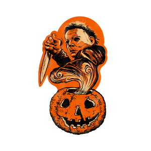 vintage sticker michael myers