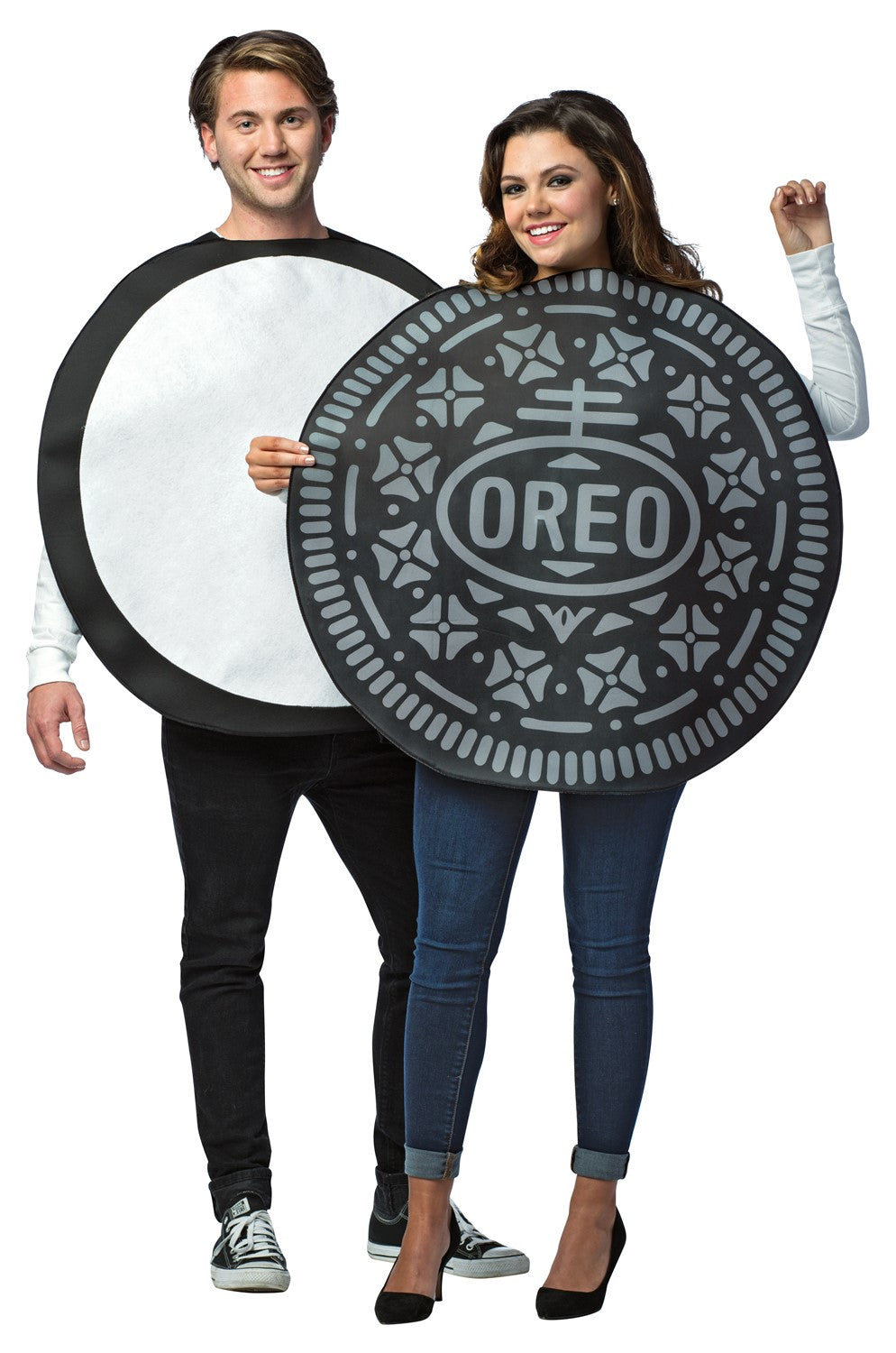 Oreo Cookie Couple Costume | Adult