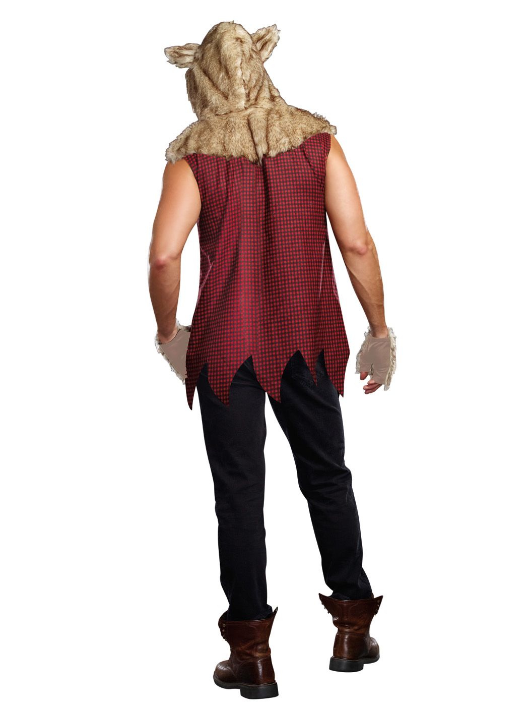 big bad wolf costume men's