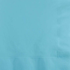 New Pastel Blue Beverage Napkins 50ct | Solids