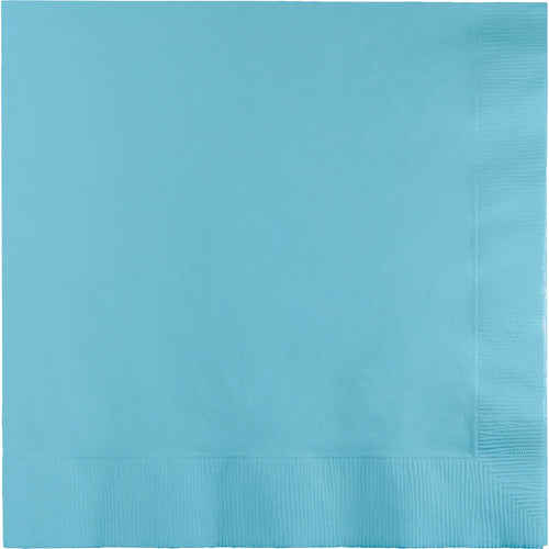 New Pastel Blue Lunch Napkins 50ct | Solids