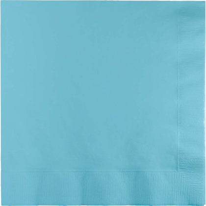 New Pastel Blue Lunch Napkins 50ct | Solids