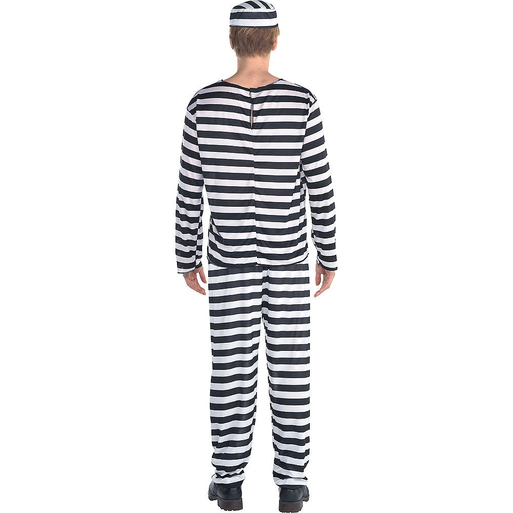 Striped Prisoner Costume