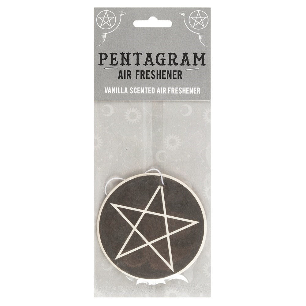 Pentagram Vanilla Scented Air Freshener | Halloween