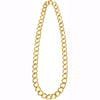 Gold over the head chain necklace