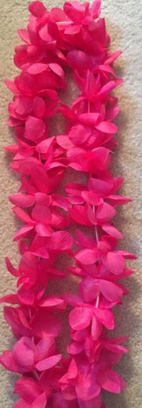 Spirit Lei 6ct | Hot Pink