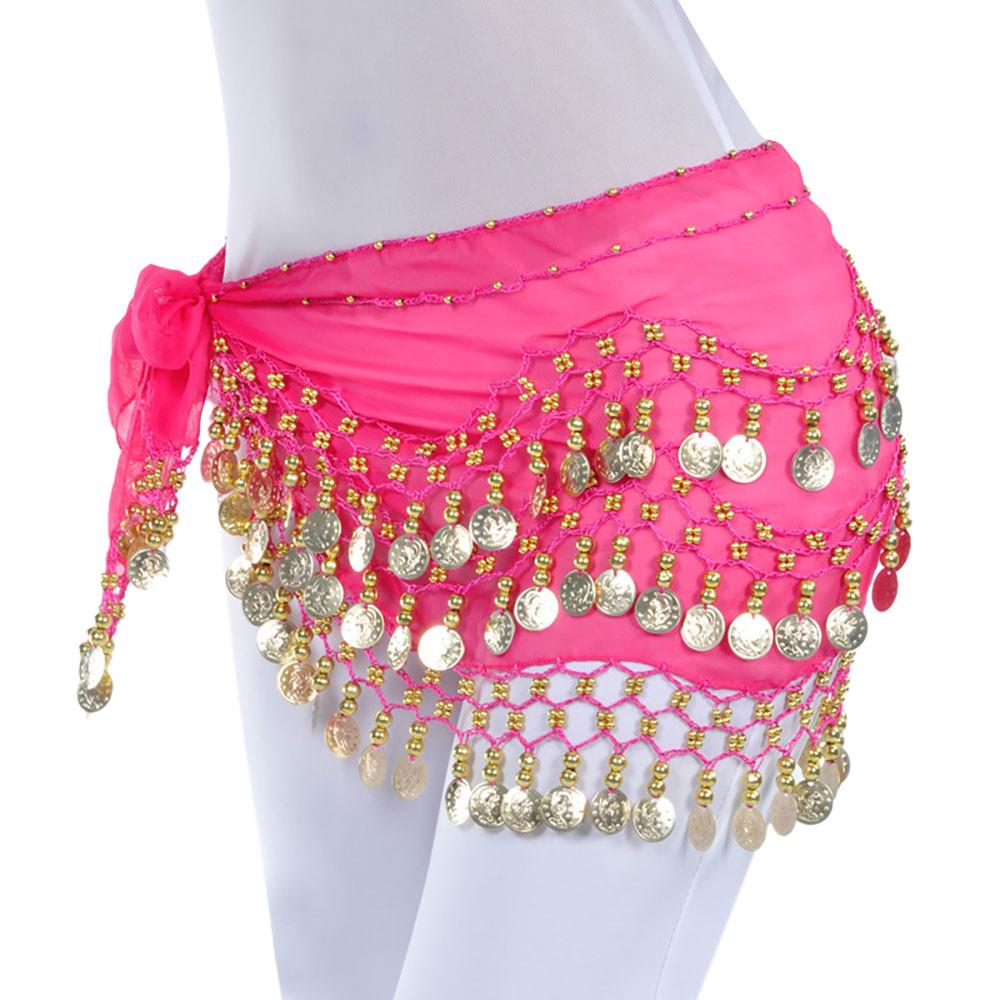 Coin Sash | Pink & Gold
