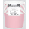 Classic Pink Paper Treat Cups 8ct | Solids