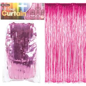 pink curtain