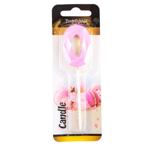 Pink Number Candles | Numbers