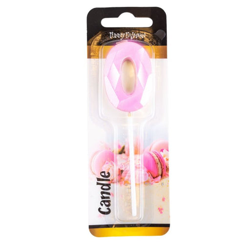 Pink Number Candles | Numbers
