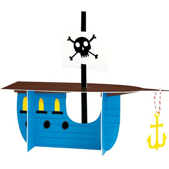 pirate ship centerpiece