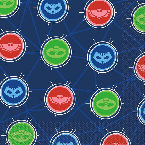 PJ Masks Lunch Napkins 16ct  | Kid's Birthday