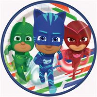 PJ Masks 7in Paper Plates 8ct | Kid's Birthday