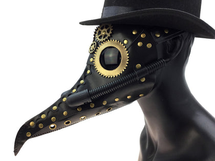 black plague mask