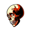 Evil Dead 2 Poster Skull Enamel Pin | Trick or Treat Studios 