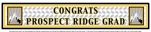 High School 6ft Banner | Graduation