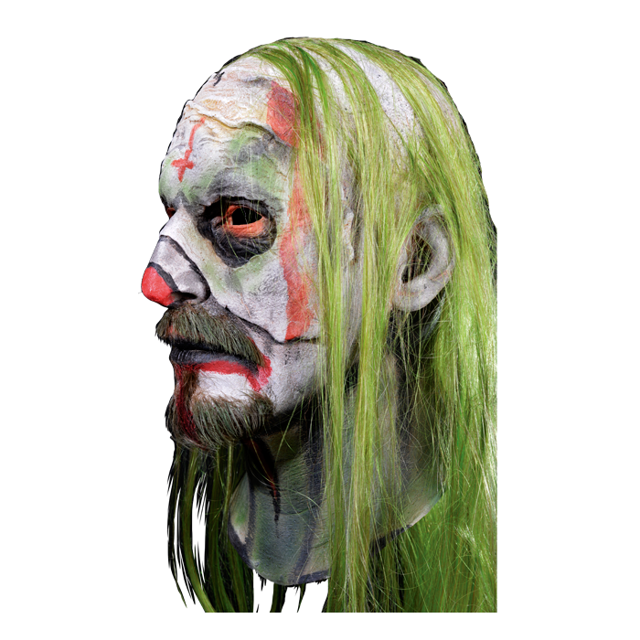horror clown mustache mask