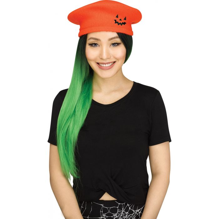 Jack-O-Lantern Beret | Halloween