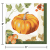 Pumpkin Harvest Beverage Napkins 16ct | Thanksgiving
