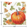 Pumpkin Harvest Lunch Napkins 16ct | Thanksgiving