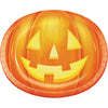 Pumpkin Oval Paper Plates 8ct | Halloween
