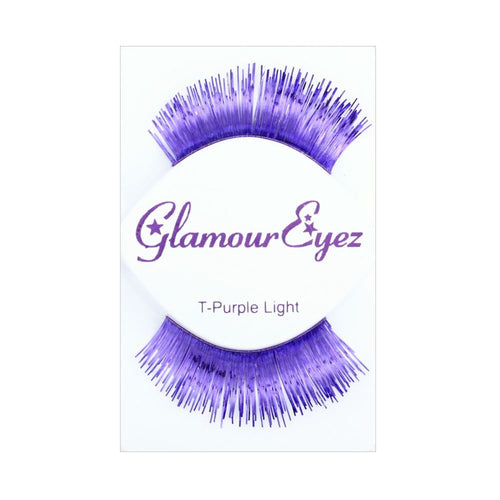 purple eyelashes