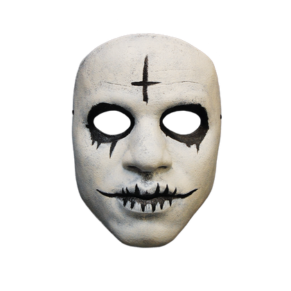 black & white cross mask