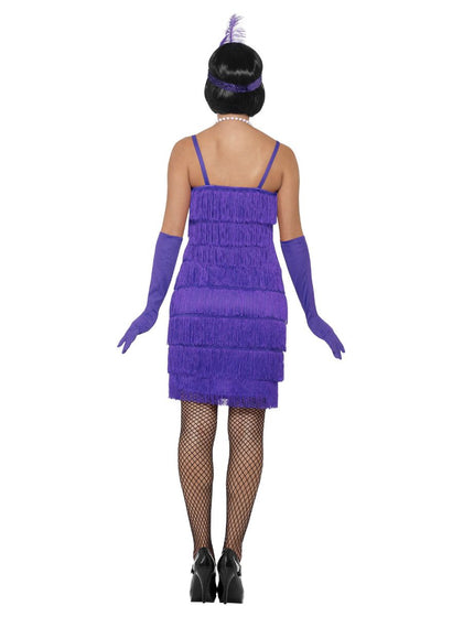 Purple Flapper Costume | Adult
