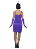 Purple Flapper Costume | Adult