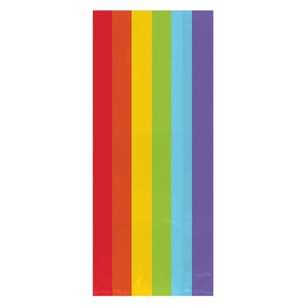 Rainbow Large Cello Party Bags 25ct