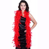 red feather boa