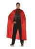 Red Velvet Cape with Collar