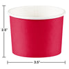Red Paper Treat Cups 8ct | Solids