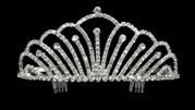 Scalloped Rhinestone Tirara