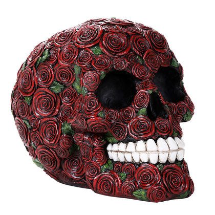Rose Skull Decor