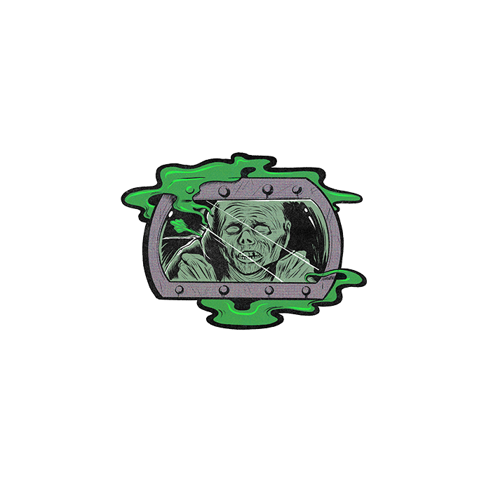 living dead decorations green