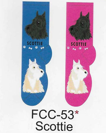 scottie dog socks