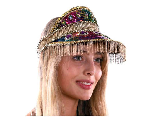 Sequin Festival Visor