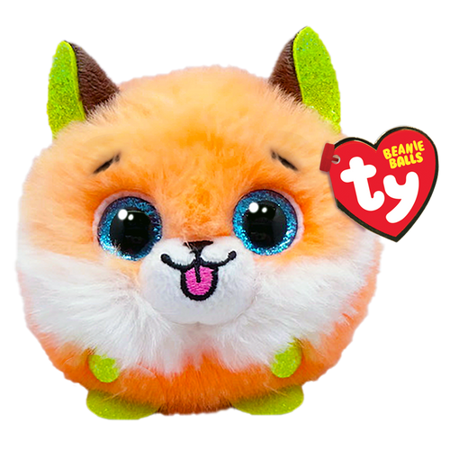 Sherbet Orange Fox | Ty Beanie Bellies Clip