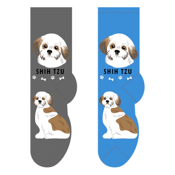 Shih Tzu Canine Collection Socks FCC-36