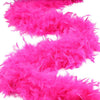 hot pink feather boa