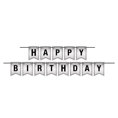 Happy Birthday Foil Pennant Banner | Generic Birthday