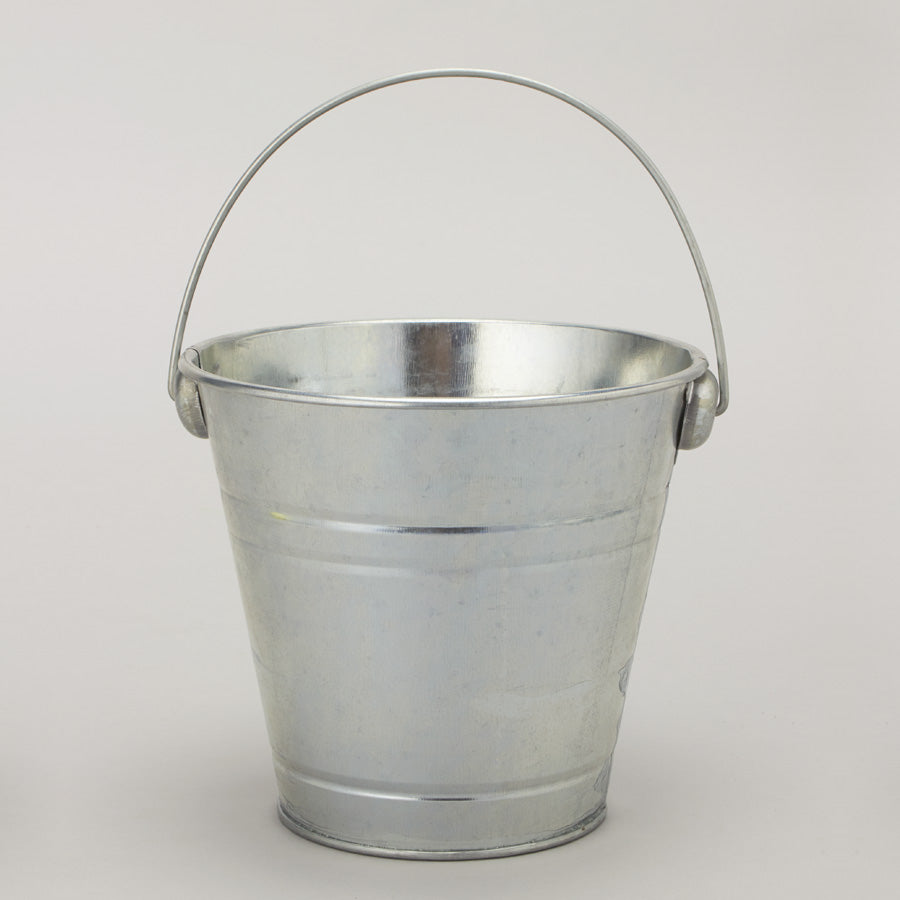 Metal Bucket | Silver