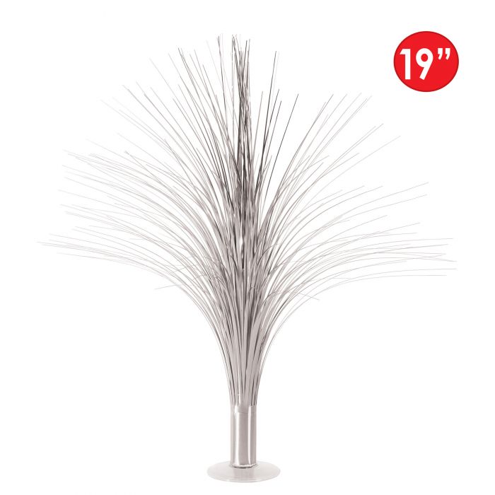 Metallic Spray Centerpiece | Silver